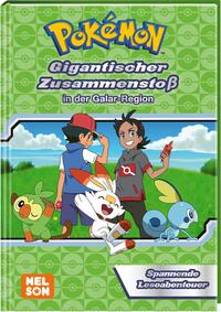 Vorderes Coverbild Pokémon Lesebuch: Gigantischer Zusammenstoß in der Galar-Region