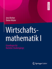 Vorderes Coverbild Wirtschaftsmathematik I