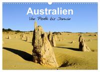 Vorderes Coverbild Australien - Von Perth bis Darwin (Wandkalender 2025 DIN A3 quer), CALVENDO Monatskalender