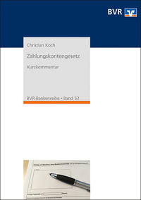 Vorderes Coverbild Zahlungskontengesetz