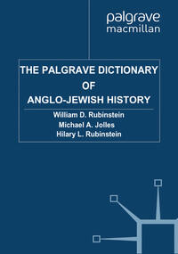 Vorderes Coverbild The Palgrave Dictionary of Anglo-Jewish History