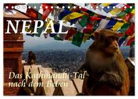 Vorderes Coverbild Nepal-Das Kathmandu-Tal nach dem Beben (Tischkalender 2026 DIN A5 quer), CALVENDO Monatskalender