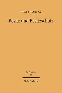 Vorderes Coverbild Besitz und Besitzschutz