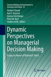 Vorderes Coverbild Dynamic Perspectives on Managerial Decision Making