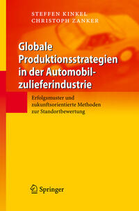 Vorderes Coverbild Globale Produktionsstrategien in der Automobilzulieferindustrie