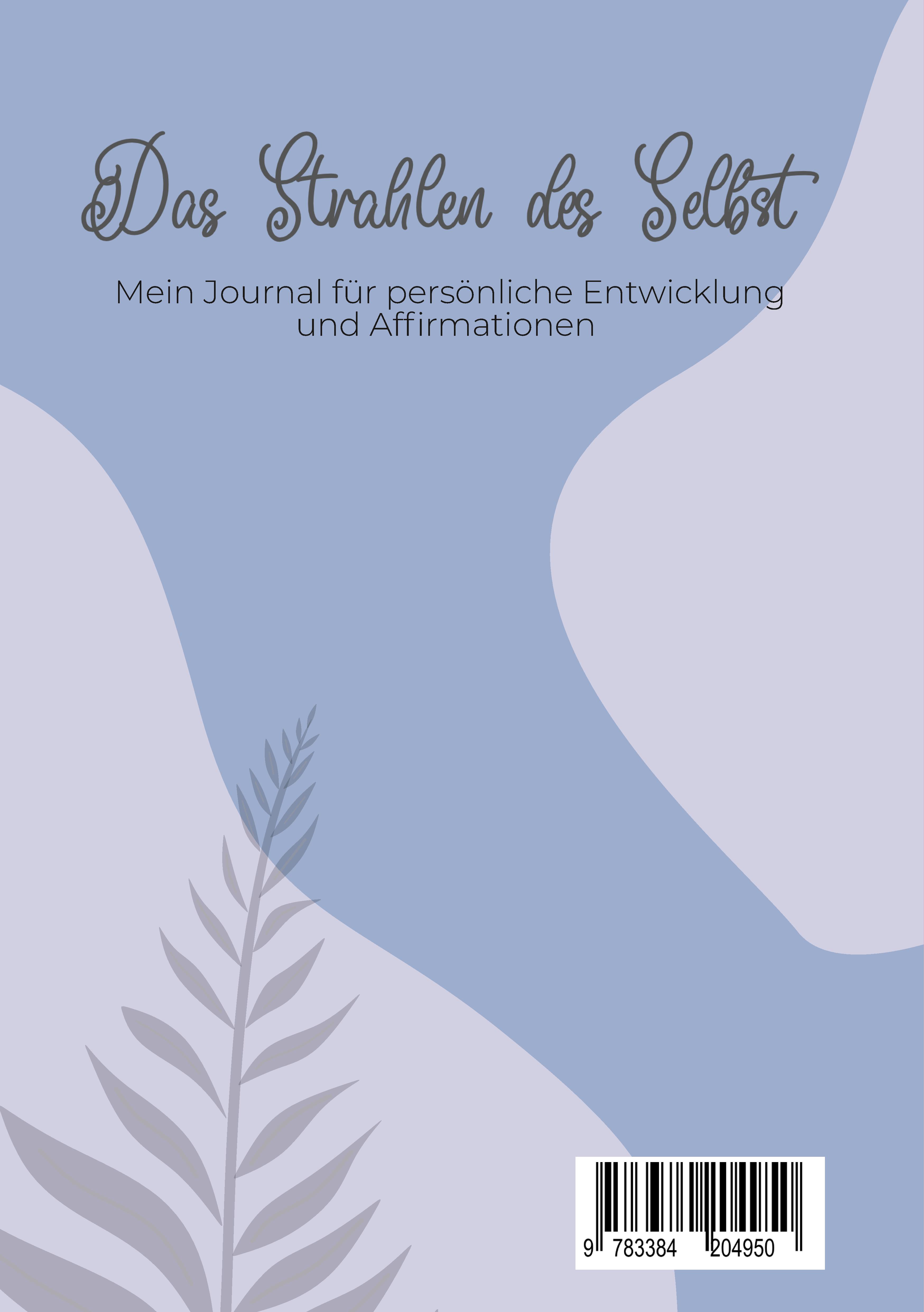 Rückseitencover Das Strahlen des Selbst - 30 Tage Challenge