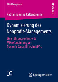 Vorderes Coverbild Dynamisierung des Nonprofit-Managements