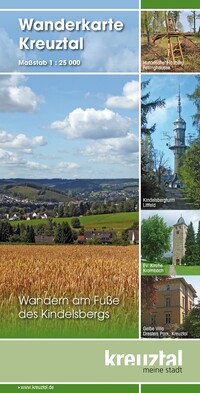 Vorderes Coverbild Wanderkarte Kreuztal