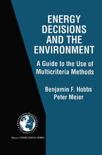Vorderes Coverbild Energy Decisions and the Environment
