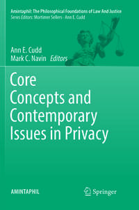 Vorderes Coverbild Core Concepts and Contemporary Issues in Privacy