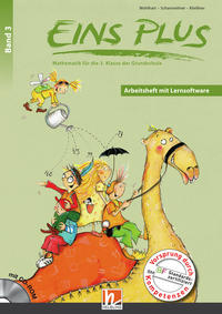 Vorderes Coverbild EINS PLUS 3. Ausgabe Deutschland. Arbeitsheft mit Lernsoftware