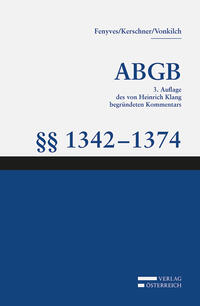 Vorderes Coverbild Großkommentar zum ABGB - Klang Kommentar