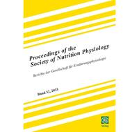 Vorderes Coverbild Proceedings of the Society of Nutrition Physiology Band 32