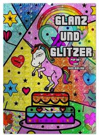 Vorderes Coverbild Glanz und Glitzer (Wandkalender 2025 DIN A2 hoch), CALVENDO Monatskalender