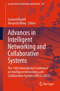 Vorderes Coverbild Advances in Intelligent Networking and Collaborative Systems