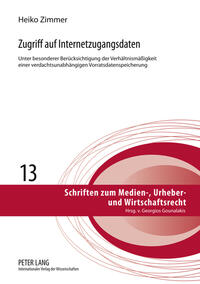 Vorderes Coverbild Zugriff auf Internetzugangsdaten