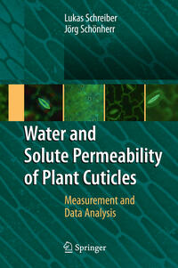Vorderes Coverbild Water and Solute Permeability of Plant Cuticles