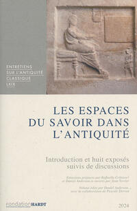 Vorderes Coverbild Les Espaces du Savoir dans L'Antiquité