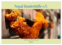 Vorderes Coverbild Kalender 2026 der Nepal Kinderhilfe e.V. (Wandkalender 2026 DIN A2 quer), CALVENDO Monatskalender