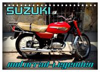 Vorderes Coverbild Motorrad-Legenden: SUZUKI (Tischkalender 2025 DIN A5 quer), CALVENDO Monatskalender