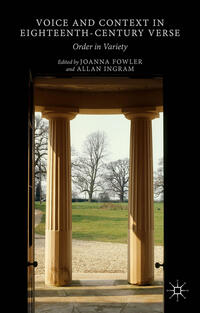 Vorderes Coverbild Voice and Context in Eighteenth-Century Verse