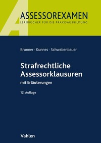 Vorderes Coverbild Strafrechtliche Assessorklausuren