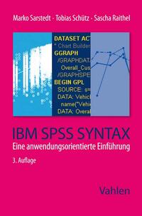 Vorderes Coverbild IBM SPSS Syntax