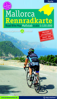 Vorderes Coverbild Rennradkarte Mallorca
