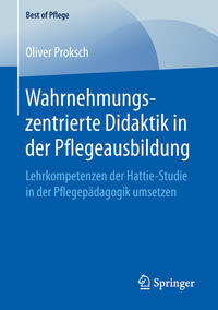 Vorderes Coverbild Wahrnehmungszentrierte Didaktik in der Pflegeausbildung