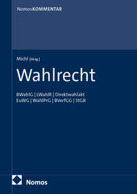 Vorderes Coverbild Wahlrecht