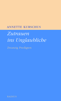 Vorderes Coverbild Zutrauen ins Unglaubliche