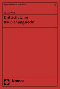 Vorderes Coverbild Drittschutz im Bauplanungsrecht