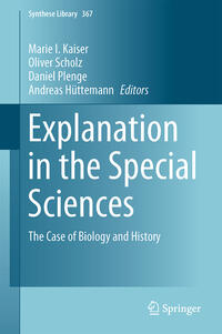 Vorderes Coverbild Explanation in the Special Sciences