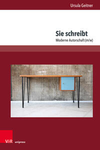 Vorderes Coverbild Sie schreibt