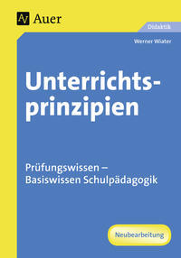 Vorderes Coverbild Unterrichtsprinzipien