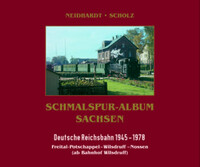 Vorderes Coverbild Schmalspur-Album Sachsen