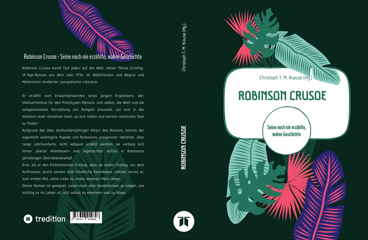 Gesamtes Coverbild Robinson Crusoe