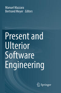 Vorderes Coverbild Present and Ulterior Software Engineering