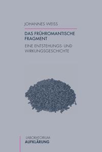 Vorderes Coverbild Das frühromantische Fragment