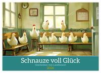 Vorderes Coverbild Schnauze voll Glück (Wandkalender 2026 DIN A2 quer), CALVENDO Monatskalender