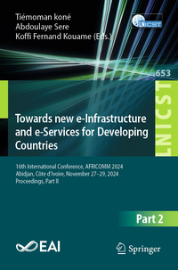 Vorderes Coverbild Towards New e-Infrastructure and e-Services for Developing Countries