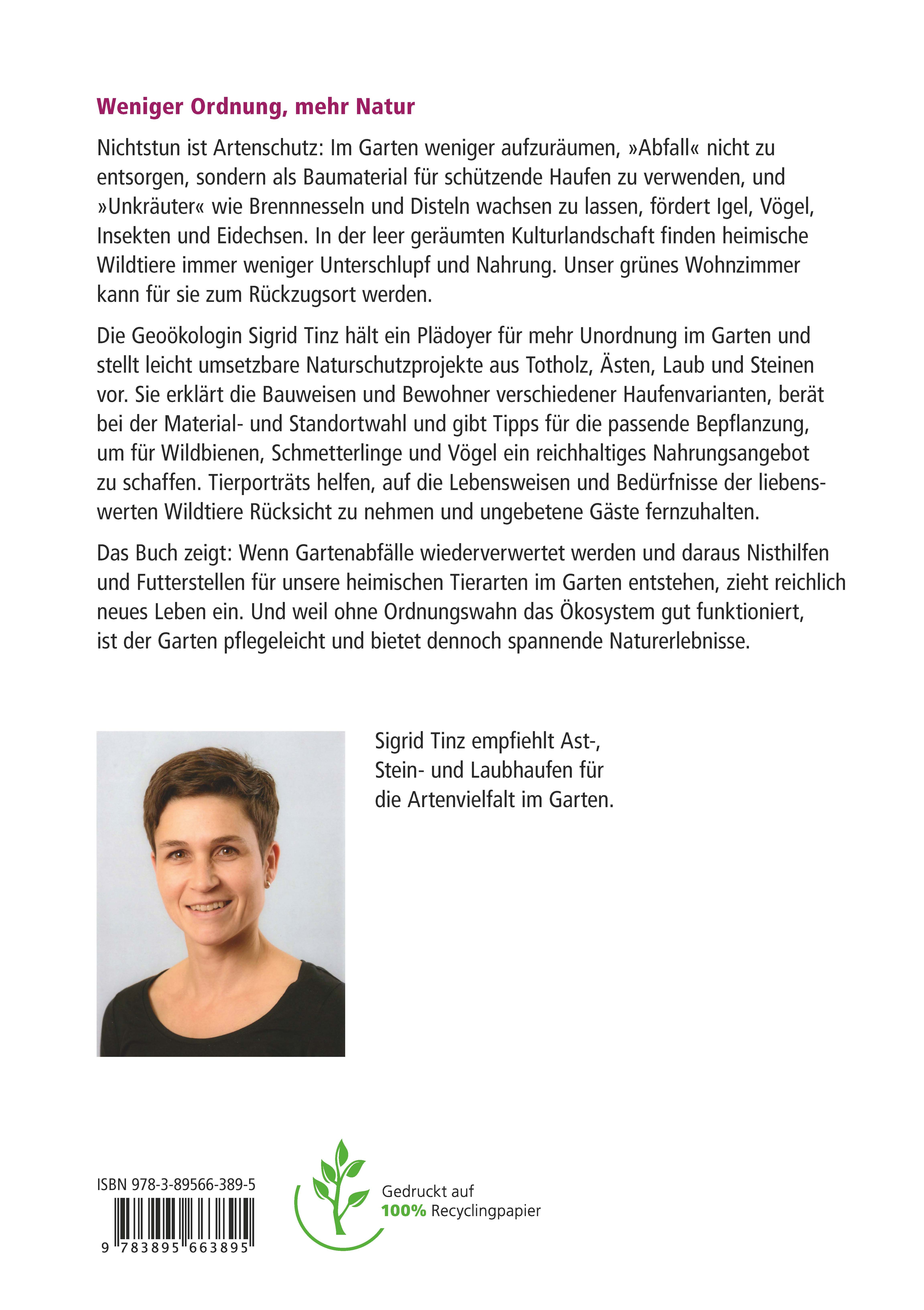 Rückseitencover Haufenweise Lebensräume