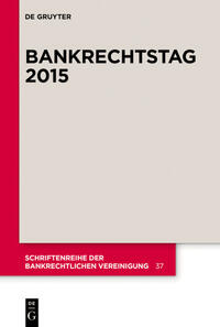 Vorderes Coverbild Bankrechtstag 2015