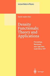 Vorderes Coverbild Density Functionals: Theory and Applications