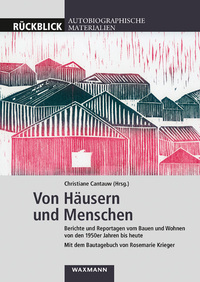 Vorderes Coverbild Von Häusern und Menschen