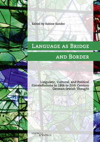 Vorderes Coverbild Language as Bridge and Border