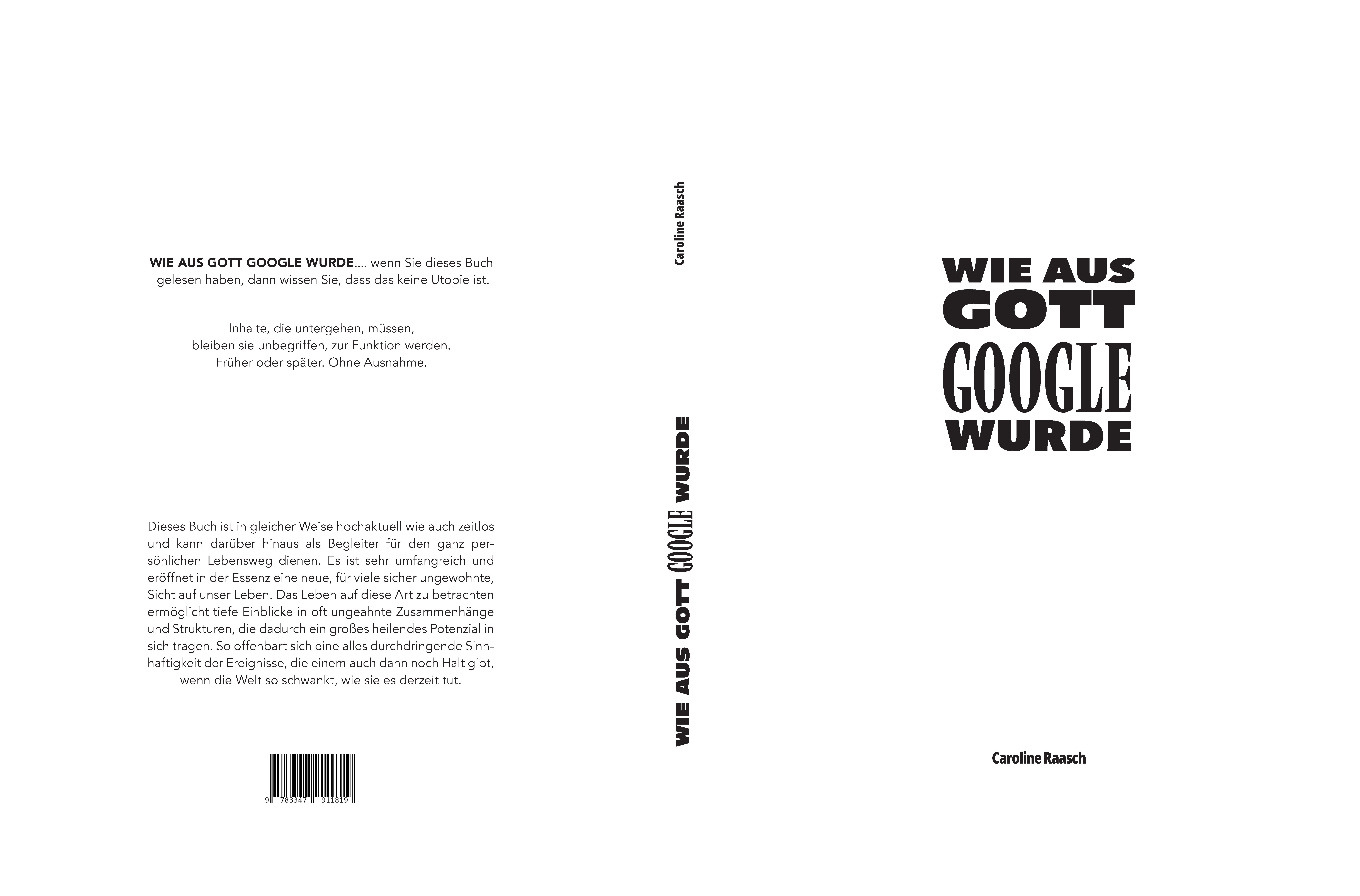 Gesamtes Coverbild Wie aus Gott Google wurde