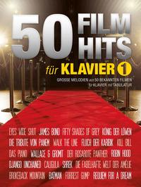 Vorderes Coverbild 50 Filmhits für Klavier 1