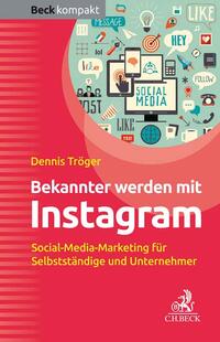Vorderes Coverbild Bekannter werden mit Instagram