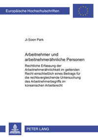 Vorderes Coverbild Arbeitnehmer und arbeitnehmerähnliche Personen